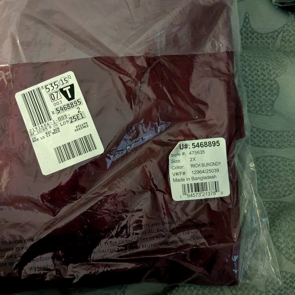 Land's End Women's Mock Turtleneck